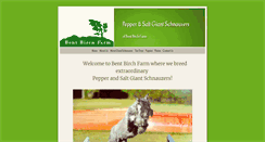 Desktop Screenshot of bentbirchfarm.com